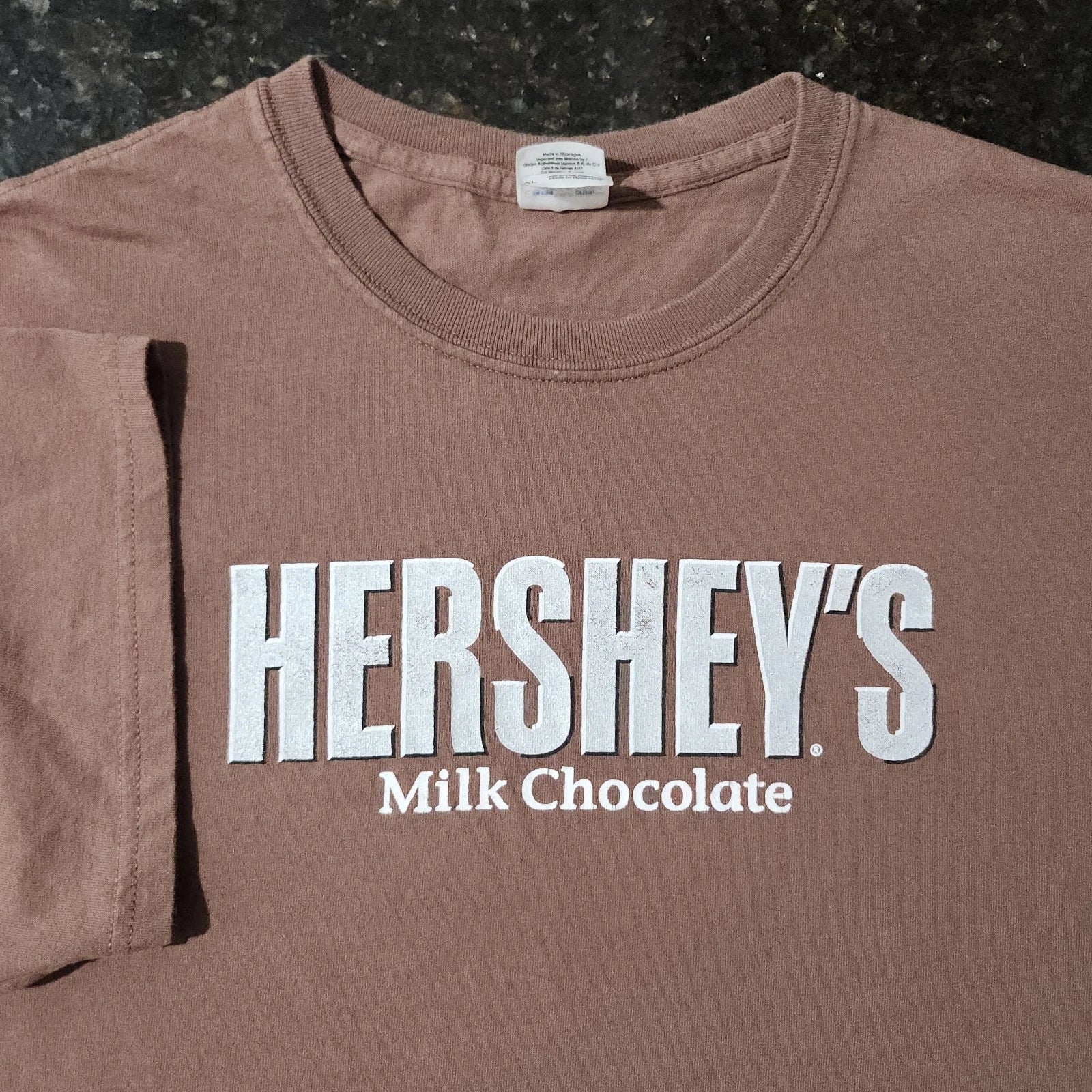 Vintage Y2K Hershey's Chocolate Snack Food Candy - Adult & Kids T-Shirts, Sweatshirts & Hoodies apparel design preview 1