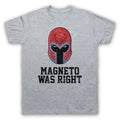 MAGNETO WAS RIGHT GRAPHIC NOVEL MEME SLOGAN SUPERHERO - Adult & Kids T-Shirts, Sweatshirts & Hoodies apparel design preview 1