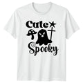 Cute Spooky Halloween Ghost Mushroom Gift For Him And - Adult & Kids T-Shirts, Sweatshirts & Hoodies apparel design preview 1