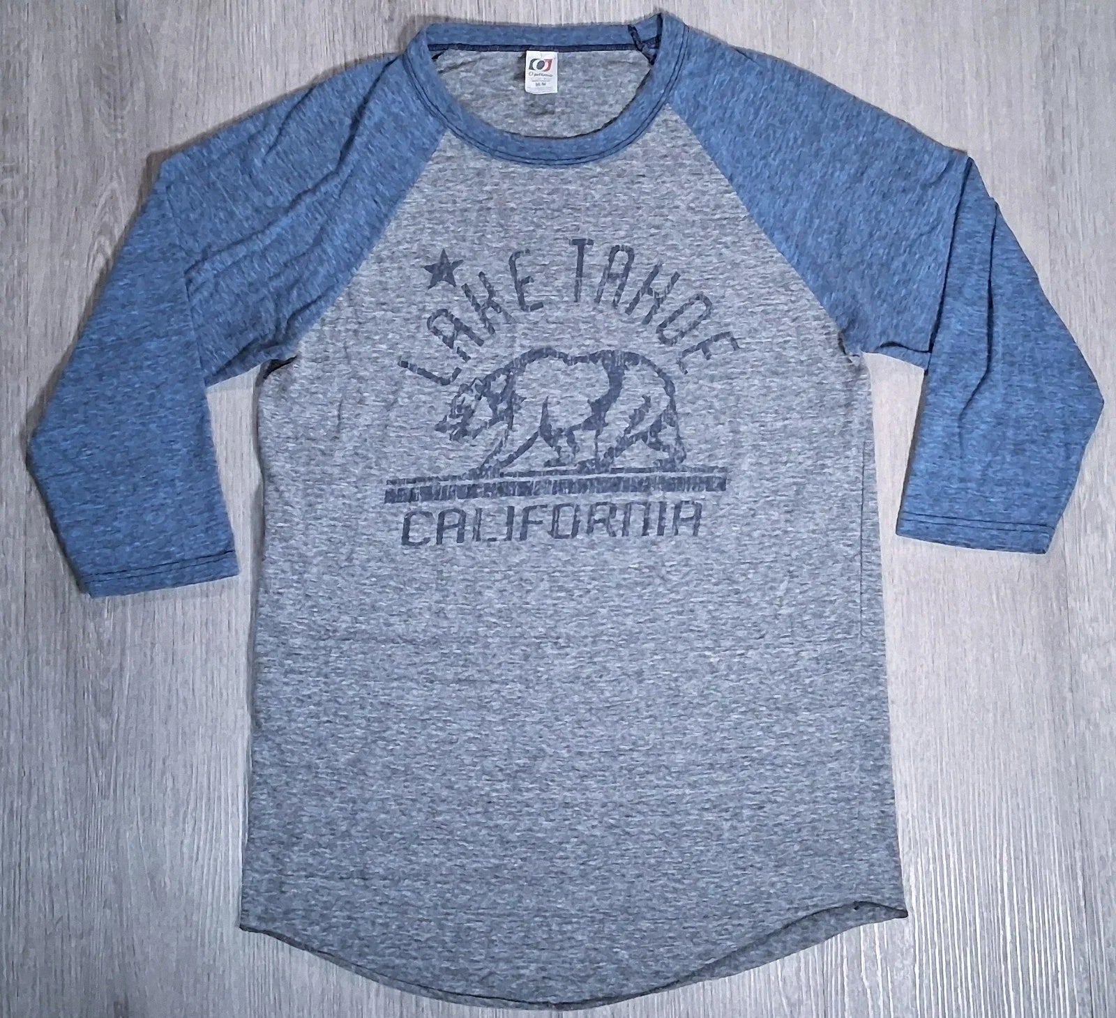 Vtg (Y2K) Lake Tahoe California Softball Style MEDIUM - Adult & Kids T-Shirts, Sweatshirts & Hoodies apparel design preview 1