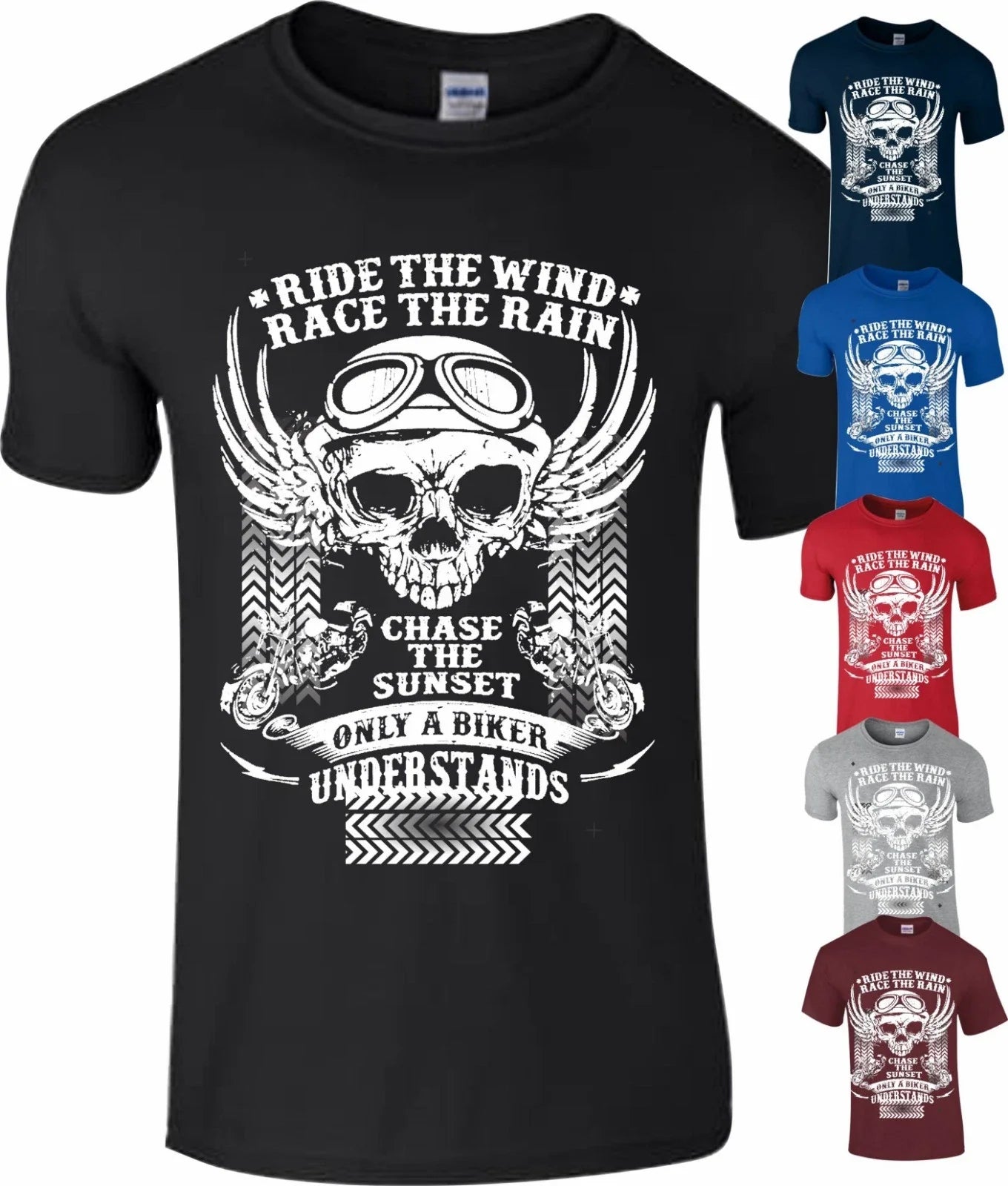 Mens Funny Motorbike Father Dad Birthday Present Gift - Adult & Kids T-Shirts, Sweatshirts & Hoodies apparel design preview 1