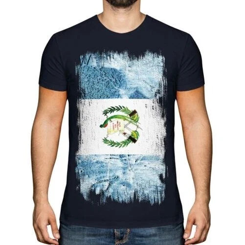 Guatemala Grunge Flagge Herren Fußball Guatemalan - Adult & Kids T-Shirts, Sweatshirts & Hoodies apparel design preview 1