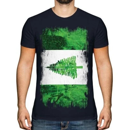 Norfolk Island Grunge Flag Jersey Gift Clothing - Adult & Kids T-Shirts, Sweatshirts & Hoodies apparel design preview 1