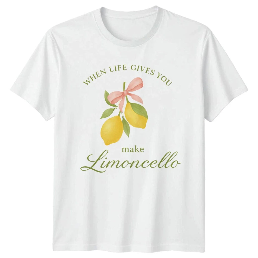 When Life Gives You Make Limoncello Womens Italian - Adult & Kids T-Shirts, Sweatshirts & Hoodies apparel design preview 1