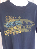 Corona Vitg 90s Save Water Drink Tourist L navy blue - Adult & Kids T-Shirts, Sweatshirts & Hoodies apparel design preview 1