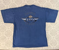 Y2K VTG Grunge USA Made Harley Davdison Mens Lrg Blue - Adult & Kids T-Shirts, Sweatshirts & Hoodies apparel design preview 1