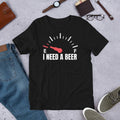 I Need A Beer Funny Saint Patricks Day Alcohol - Adult & Kids T-Shirts, Sweatshirts & Hoodies apparel design preview 1
