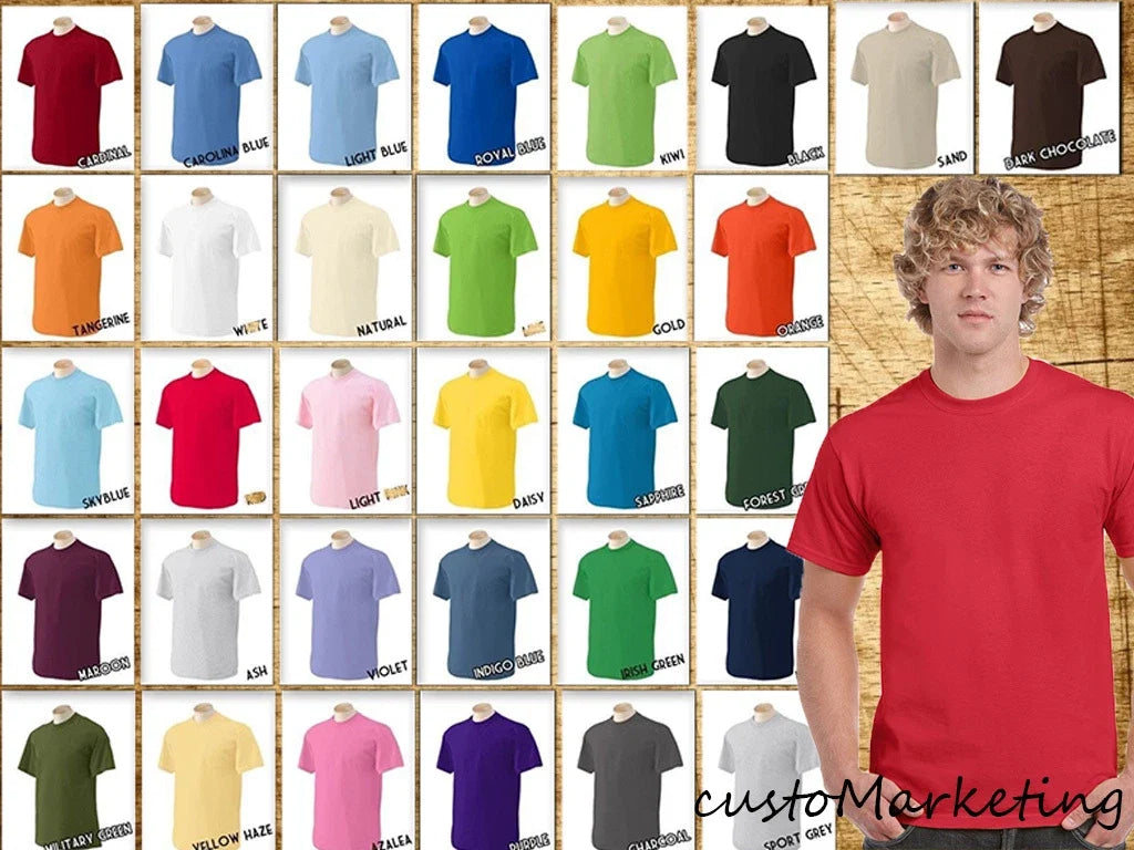 GILDAN COTTON MENS SHORT SLEEVE BEST PRICE S-5XL ALL - Adult & Kids T-Shirts, Sweatshirts & Hoodies apparel design preview 1