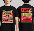 RAYE This Tour May Contain New Music 2-sides - Adult & Kids T-Shirts, Sweatshirts & Hoodies apparel design preview 1