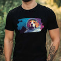 Mens Beagle as Astronaut Print Cotton Size XS to 5XL - Adult & Kids T-Shirts, Sweatshirts & Hoodies apparel design preview 1