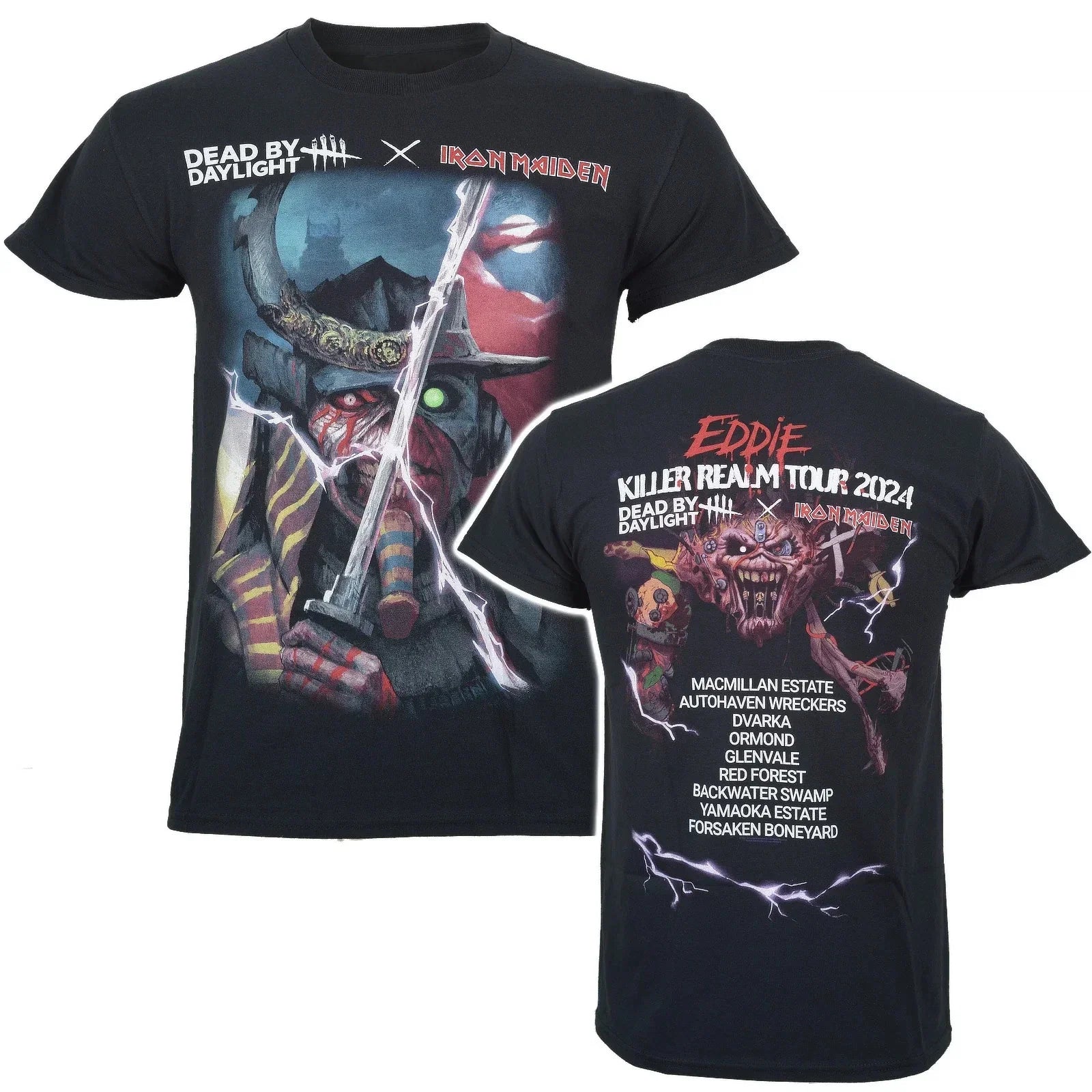 Official Iron Maiden Dead By Daylight Killer Realm - Adult & Kids T-Shirts, Sweatshirts & Hoodies apparel design preview 1