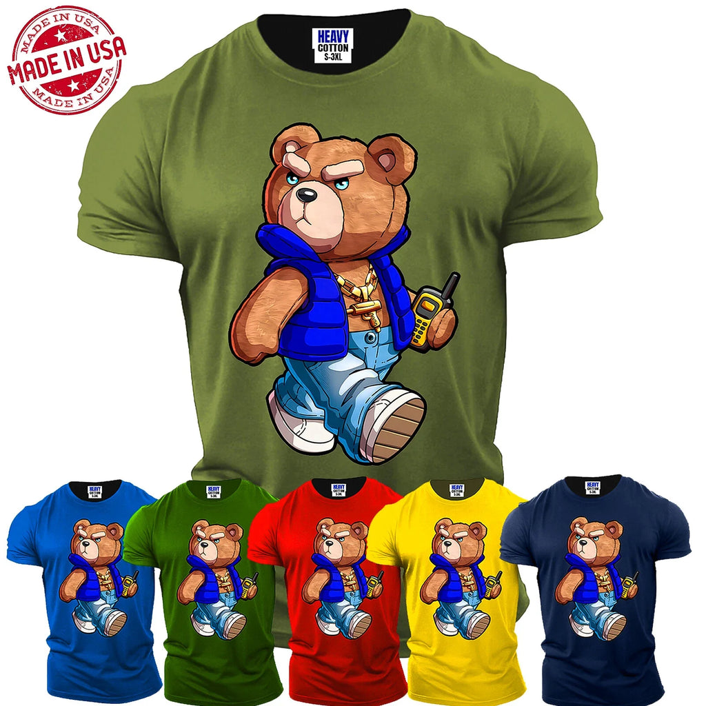 Stylish Bear Funny Sarcastic Men's Short Sleeve - Adult & Kids T-Shirts, Sweatshirts & Hoodies apparel design preview 1