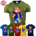 Stylish Bear Funny Sarcastic Men's Short Sleeve - Adult & Kids T-Shirts, Sweatshirts & Hoodies apparel design preview 1