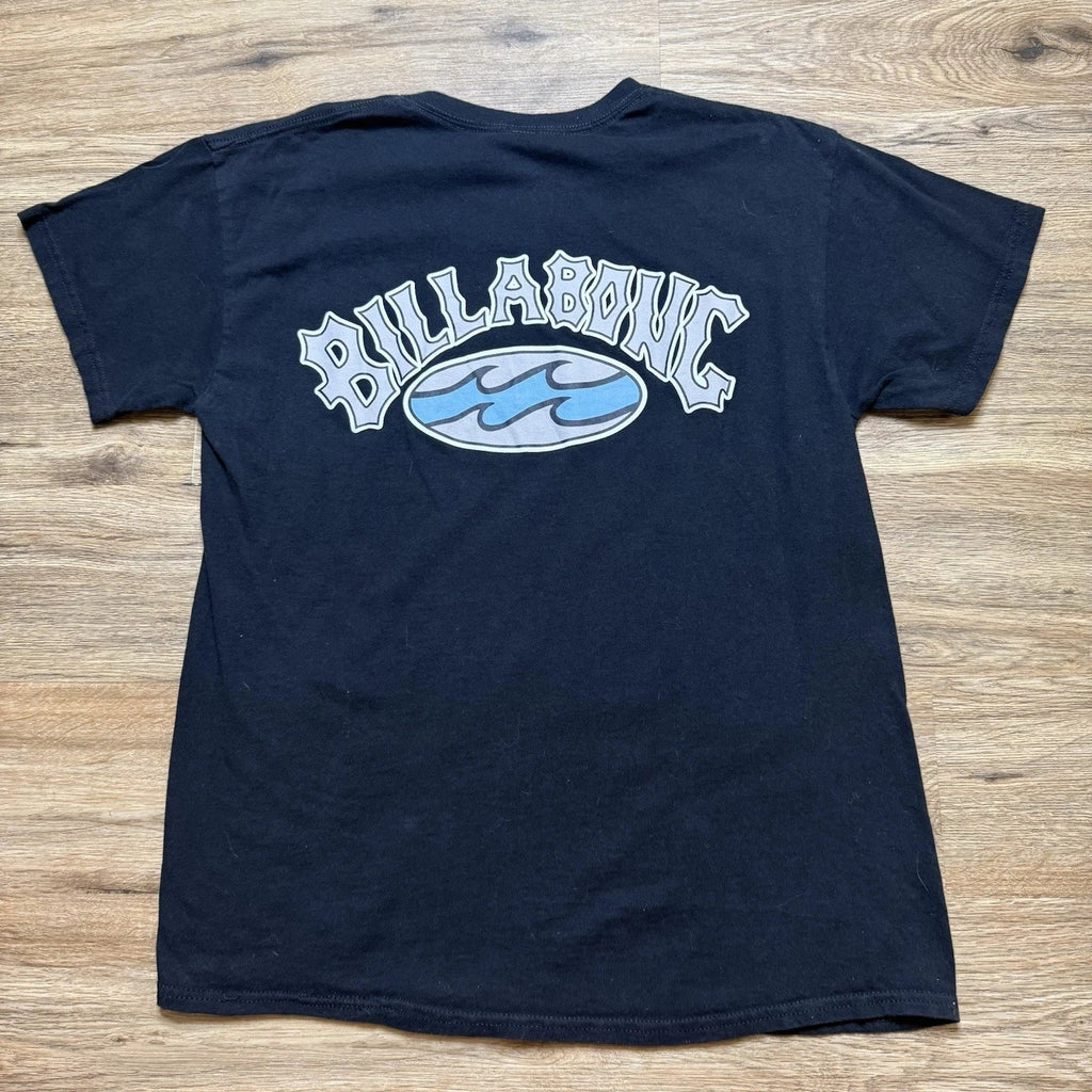 Modern Billabong Surf With Wave Design Logo Size - Adult & Kids T-Shirts, Sweatshirts & Hoodies apparel design preview 1