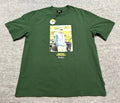 Malbon Mens Medium Green Short Sleeve Crewneck Curb - Adult & Kids T-Shirts, Sweatshirts & Hoodies apparel design preview 1