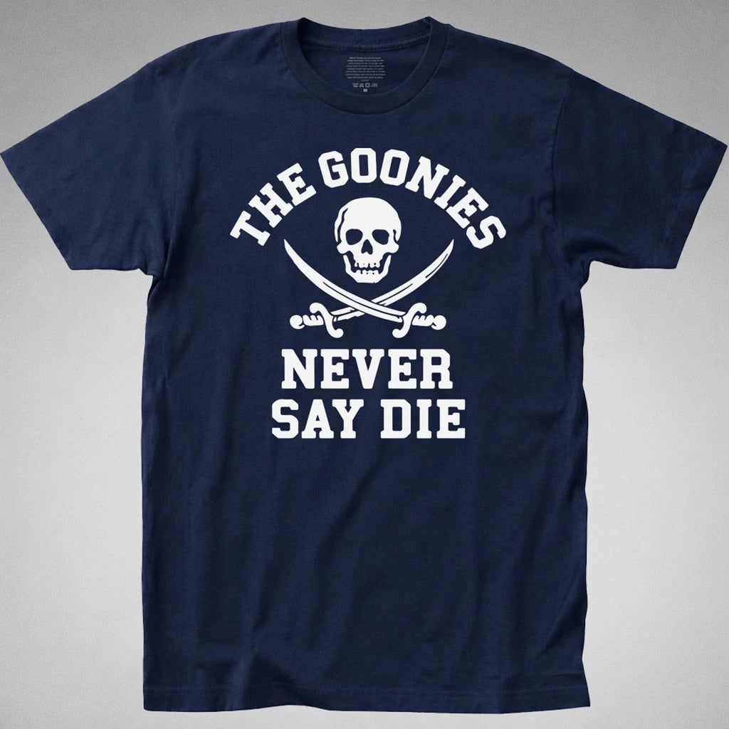 GOONIES Never Say Die Funny 80s Retro Movie sloth one - Adult & Kids T-Shirts, Sweatshirts & Hoodies apparel design preview 1