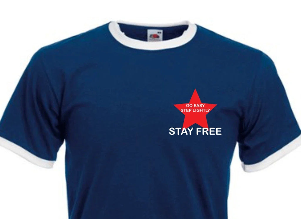 Stay free the clash Joe Strummer. old skool punk - Adult & Kids T-Shirts, Sweatshirts & Hoodies apparel design preview 1