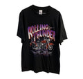VTG Y2K Rolling Thunder Size Large Black Purple Edgy - Adult & Kids T-Shirts, Sweatshirts & Hoodies apparel design preview 1