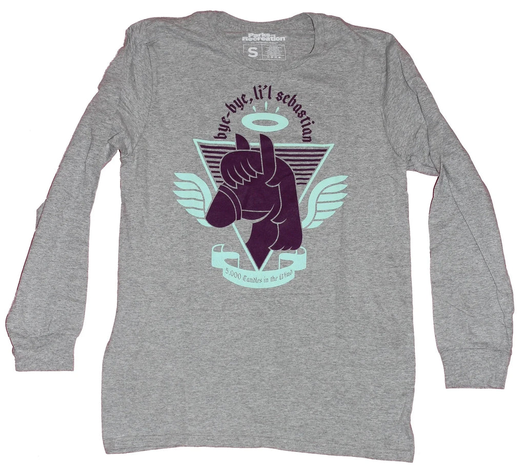 Parks And Recreation Mens Bye Lil Sebastian - Adult & Kids T-Shirts, Sweatshirts & Hoodies apparel design preview 1