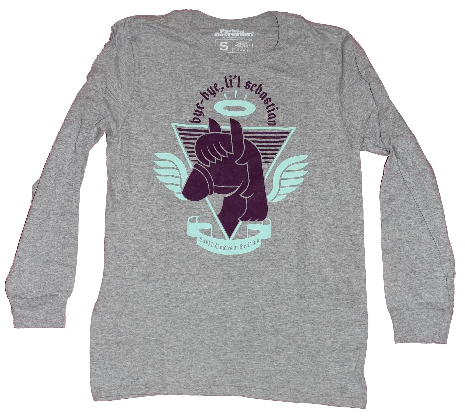 Parks And Recreation Mens Bye Lil Sebastian - Adult & Kids T-Shirts, Sweatshirts & Hoodies apparel design preview 1