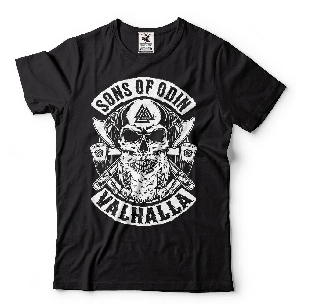 Sons Of Odin Vikings Nordic Thor - Adult & Kids T-Shirts, Sweatshirts & Hoodies apparel design preview 1