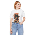 Cartoon Black Cat Funny Eating Pho - Adult & Kids T-Shirts, Sweatshirts & Hoodies apparel design preview 1