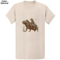 Gildan 5000 Cowboy Capybara Vintage Funny Western - Adult & Kids T-Shirts, Sweatshirts & Hoodies apparel design preview 1