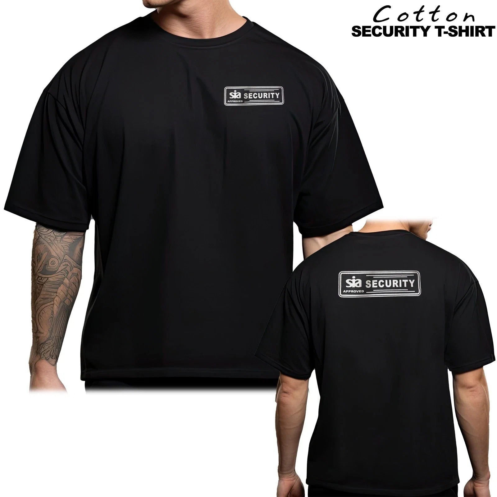 Mens SIA Security Top Guard Bouncer Uniform Bodyguard - Adult & Kids T-Shirts, Sweatshirts & Hoodies apparel design preview 1