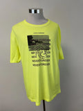 Corella Mens Large Never Forever Look Forward Green - Adult & Kids T-Shirts, Sweatshirts & Hoodies apparel design preview 1
