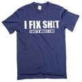 Men's Funny DIY garage I fix things fathers day - Adult & Kids T-Shirts, Sweatshirts & Hoodies apparel design preview 1