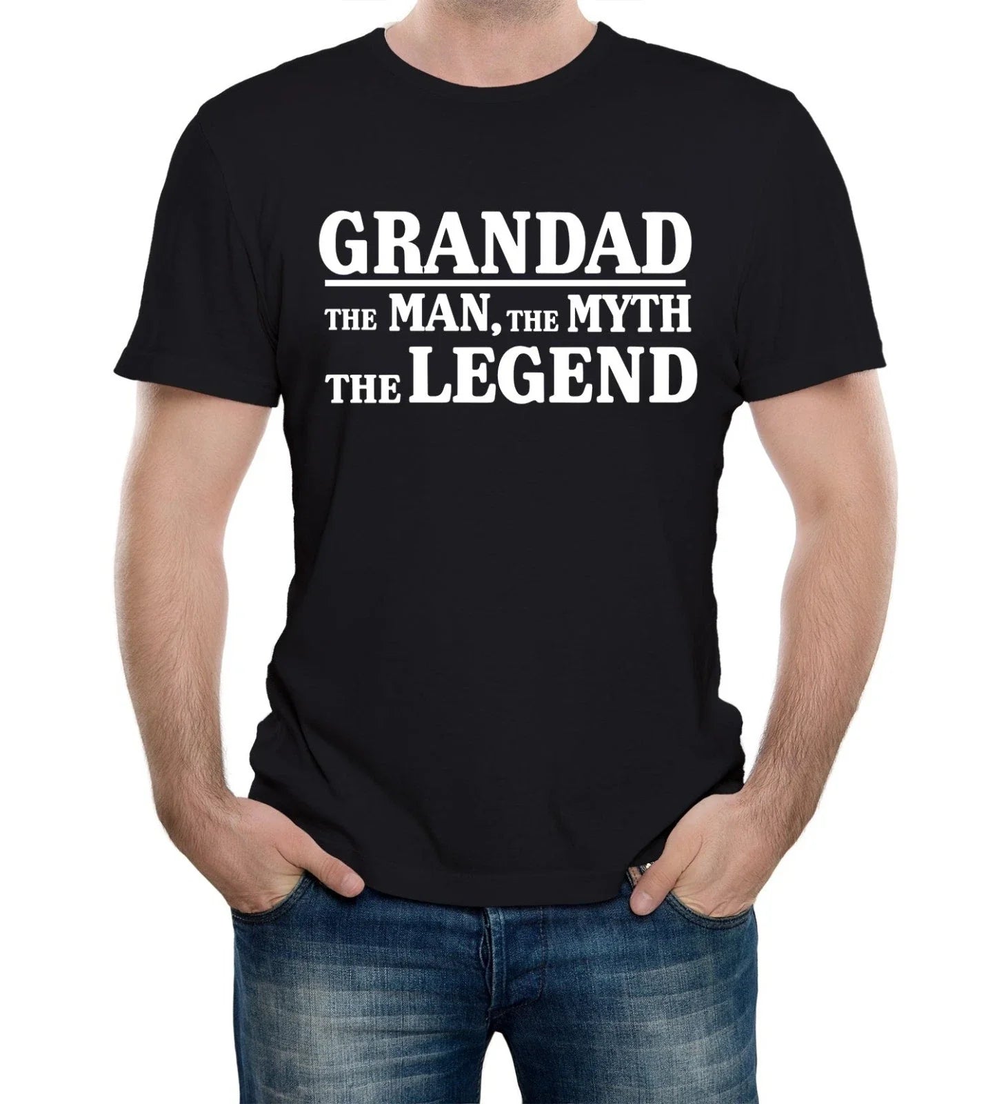 HOT NEW Grandad The Legend Funny Grandpa Dad Gift - Adult & Kids T-Shirts, Sweatshirts & Hoodies apparel design preview 1