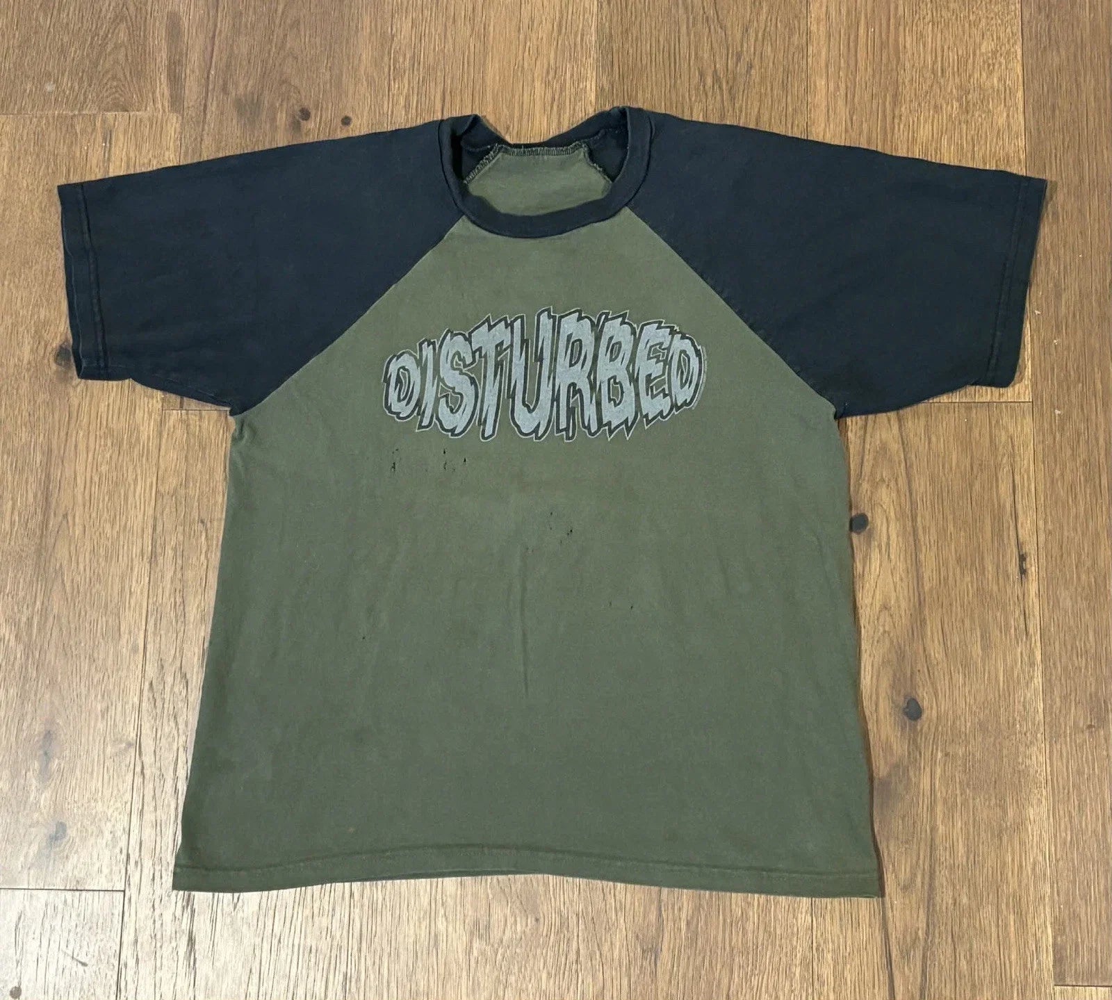 Vintage Y2K Disturbed 2000 Face Grunge Metal Rock - Adult & Kids T-Shirts, Sweatshirts & Hoodies apparel design preview 1