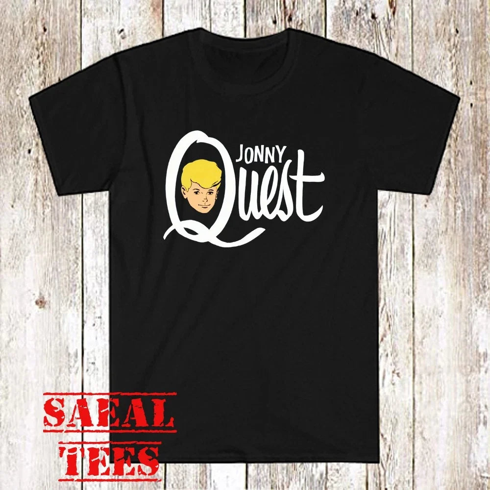 Jonny Quest Men's Black Size S-5XL - Adult & Kids T-Shirts, Sweatshirts & Hoodies apparel design preview 1