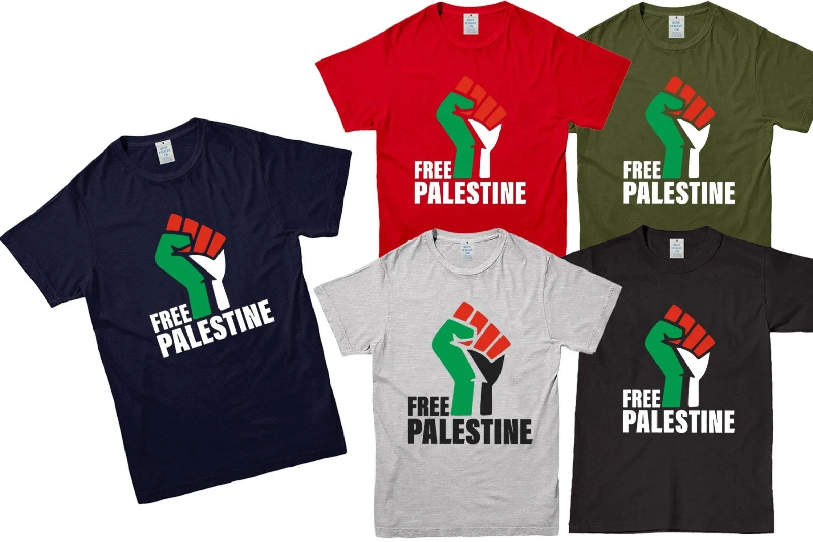 Free Palestine Gaza Freedom Peace Protest End Israeli - Adult & Kids T-Shirts, Sweatshirts & Hoodies apparel design preview 1
