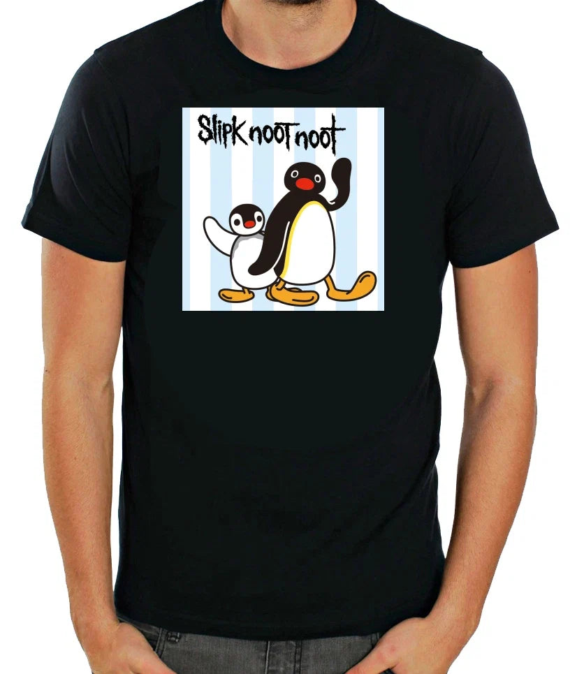 Slipk Noot Pingu Short Sleeve T- Men K715 - Adult & Kids T-Shirts, Sweatshirts & Hoodies apparel design preview 1