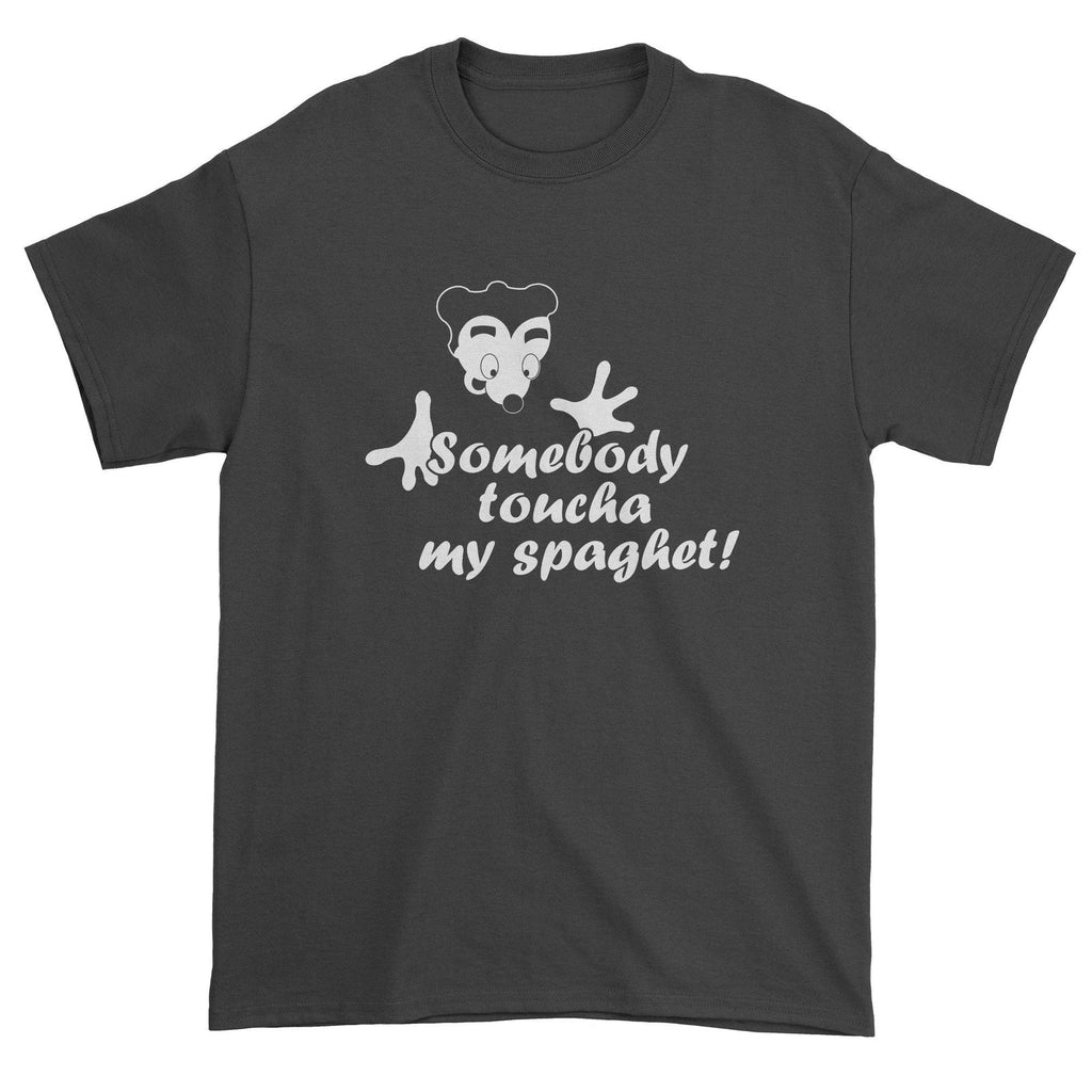 Somebody Toucha My Spaghet Funny Meme Men's - Adult & Kids T-Shirts, Sweatshirts & Hoodies apparel design preview 1