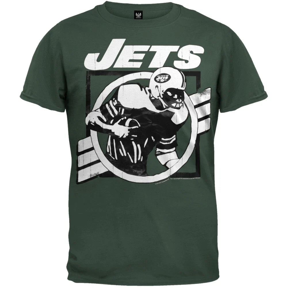 New York Jets Action Crackle Soft Adult Mens - Adult & Kids T-Shirts, Sweatshirts & Hoodies apparel design preview 1