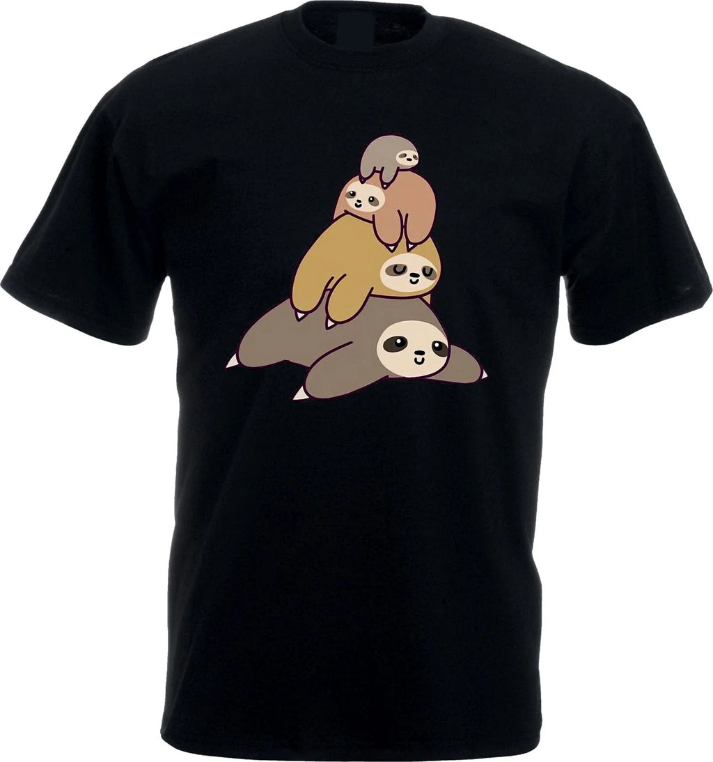 Sloth Lazy Sloths Family Cute Lovers Top - Adult & Kids T-Shirts, Sweatshirts & Hoodies apparel design preview 1