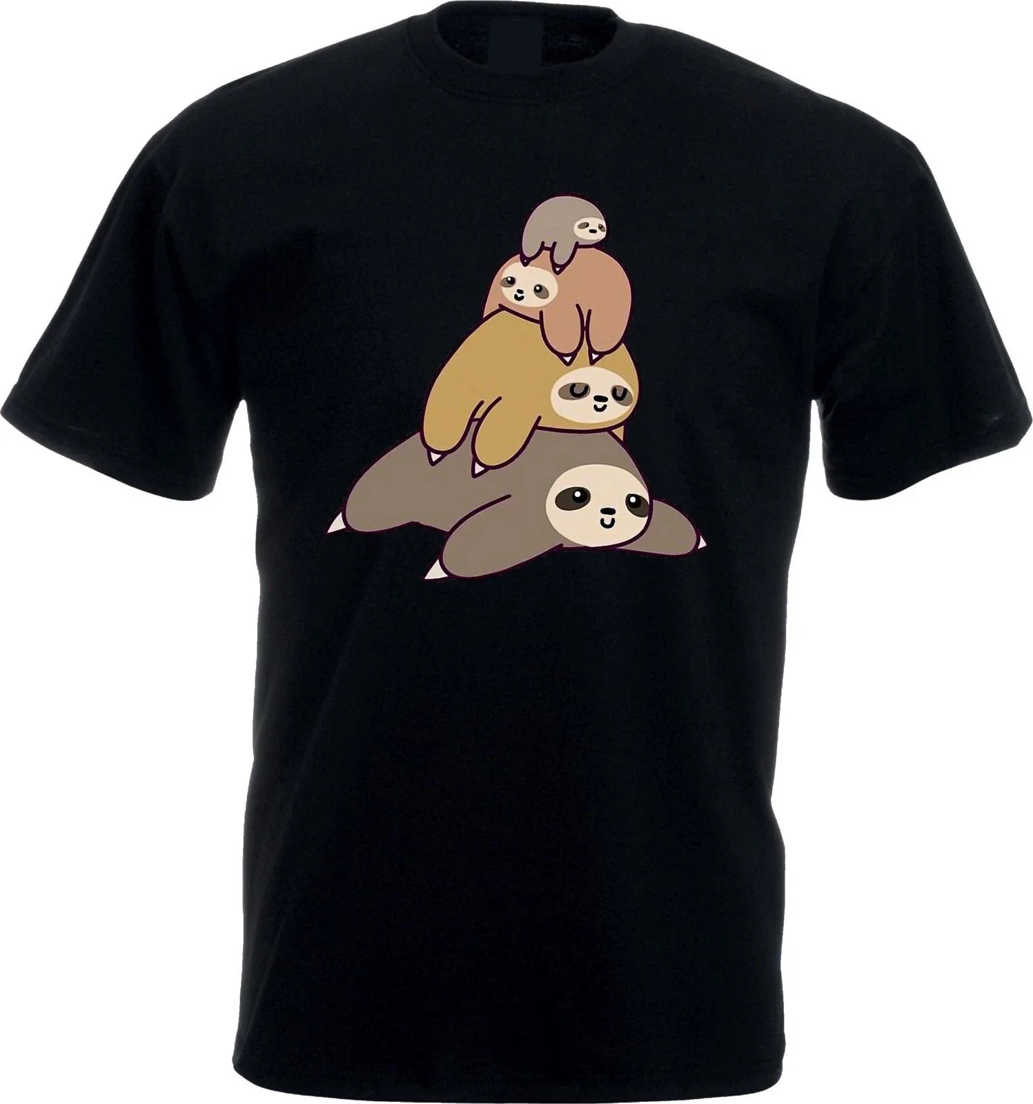 Sloth Lazy Sloths Family Cute Lovers Top - Adult & Kids T-Shirts, Sweatshirts & Hoodies apparel design preview 1