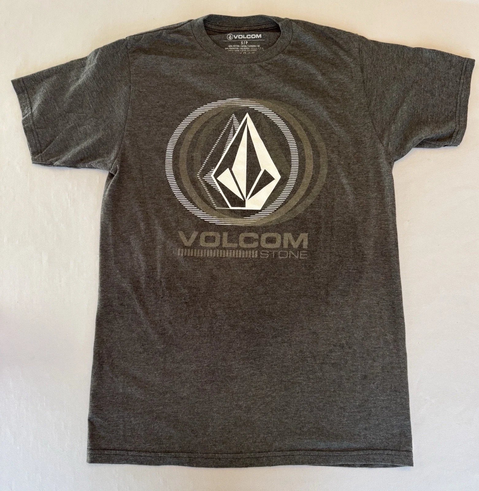 Volcom Men's Modern Fit S/S Heather Black Small - Adult & Kids T-Shirts, Sweatshirts & Hoodies apparel design preview 1