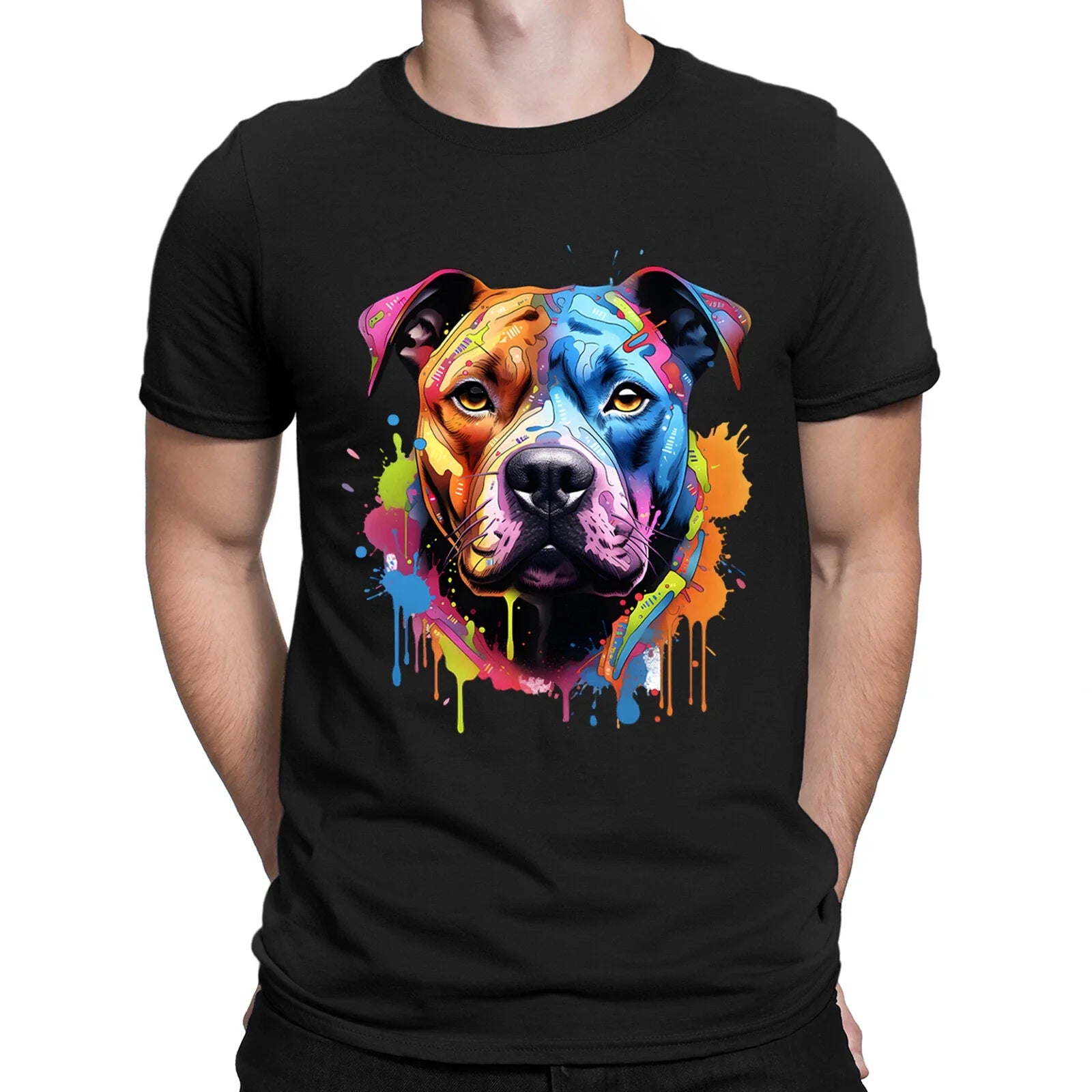 Staffordshire Bull Terrier Staffy Dog Puppy Owner - Adult & Kids T-Shirts, Sweatshirts & Hoodies apparel design preview 1