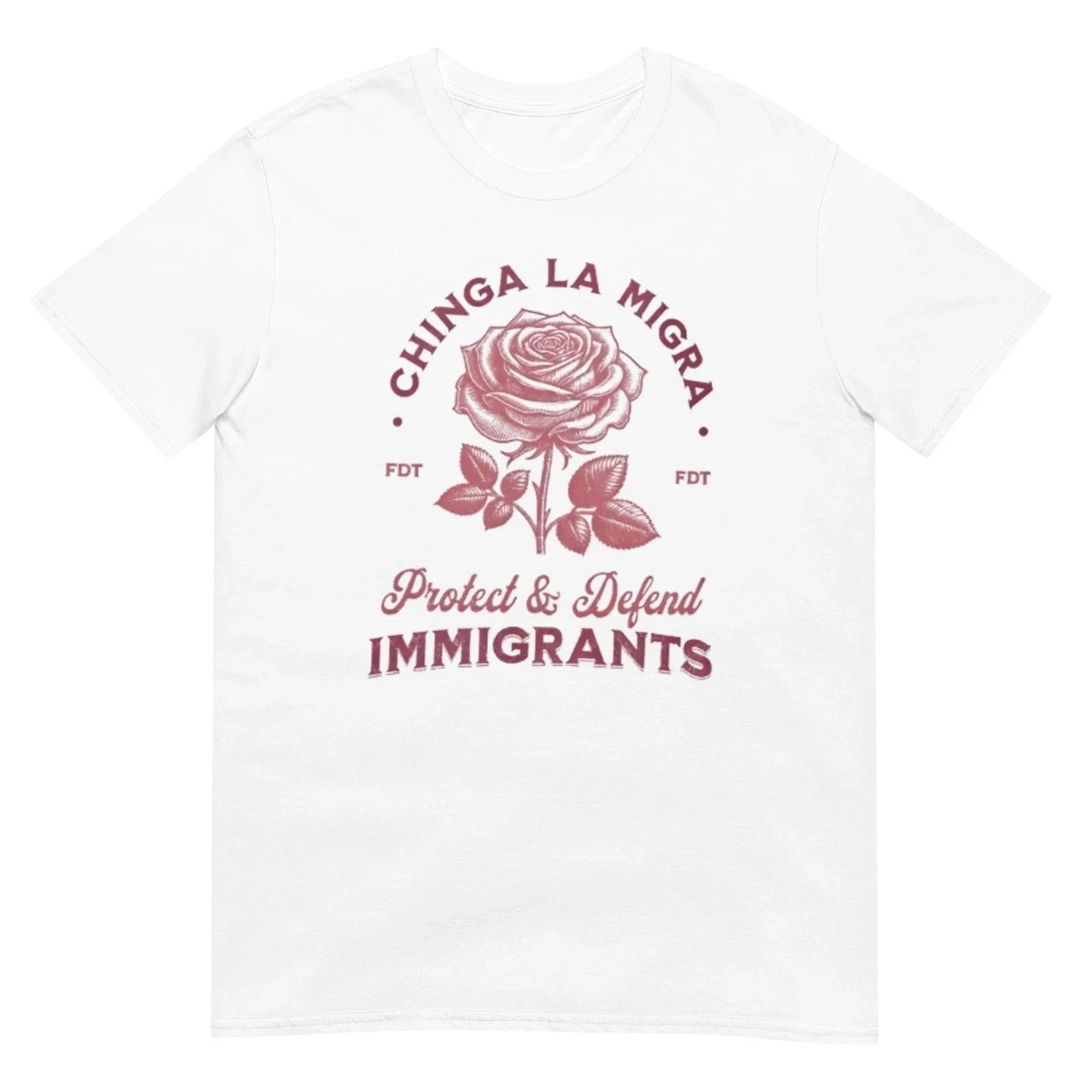 Chinga La Migra Protect Defend Immigrants Social - Adult & Kids T-Shirts, Sweatshirts & Hoodies apparel design preview 1