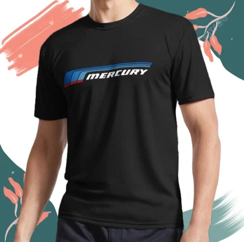 NEW! Mercury Outboards Logo Funny USA Size - Adult & Kids T-Shirts, Sweatshirts & Hoodies apparel design preview 1
