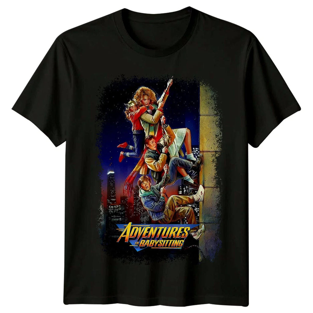 Adventures in Babysitting (1987) Movie Poster - Adult & Kids T-Shirts, Sweatshirts & Hoodies apparel design preview 1
