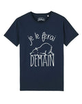 Men's Short Sleeve I Will Do It Tomorrow Navy Blue - Adult & Kids T-Shirts, Sweatshirts & Hoodies apparel design preview 1