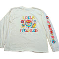 Lollapalooza Graphic Print White Cotton L Chicago - Adult & Kids T-Shirts, Sweatshirts & Hoodies apparel design preview 1