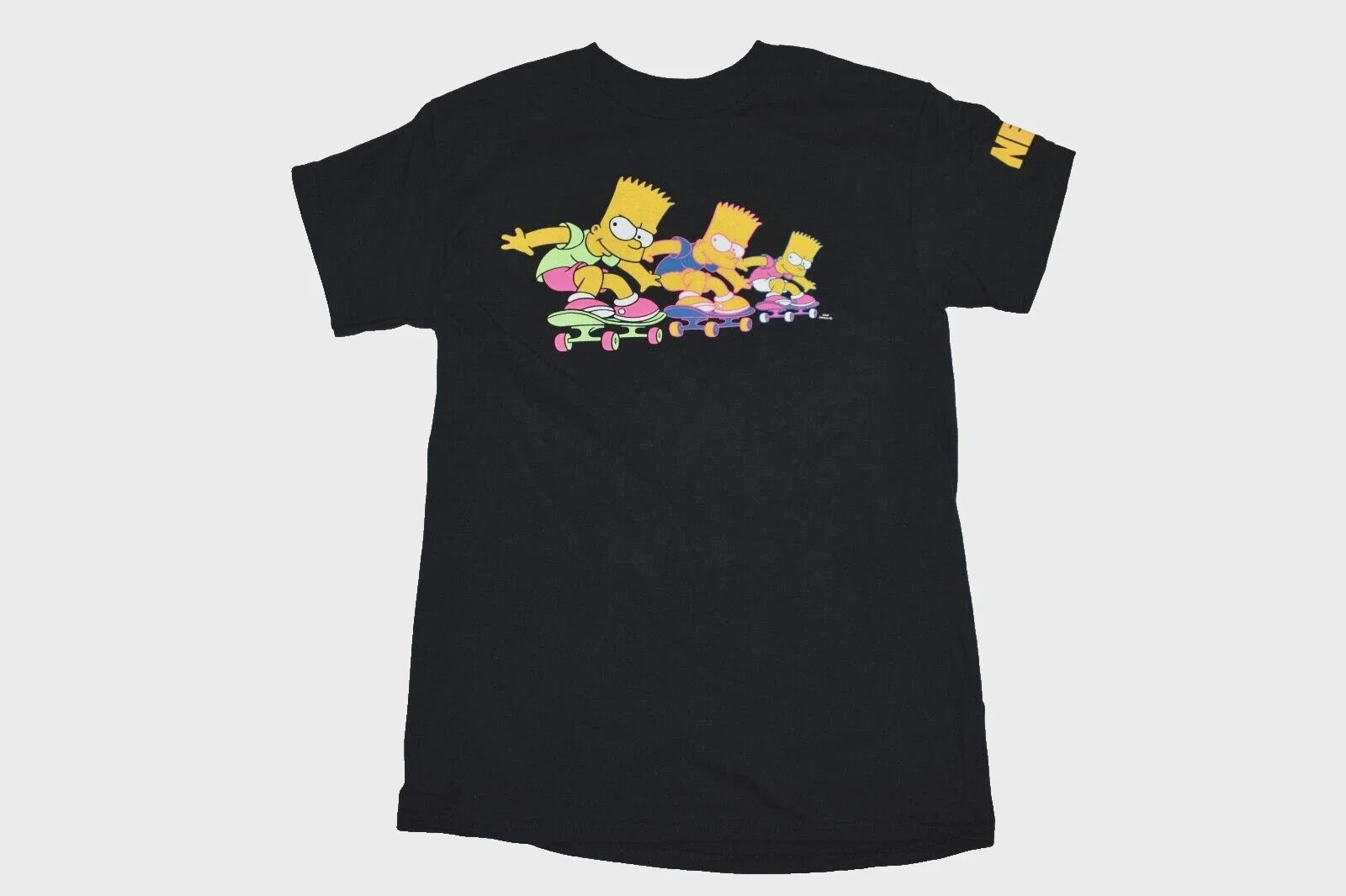 Neff x The Simpsons Mens Bart Simpson Skateboarding - Adult & Kids T-Shirts, Sweatshirts & Hoodies apparel design preview 1