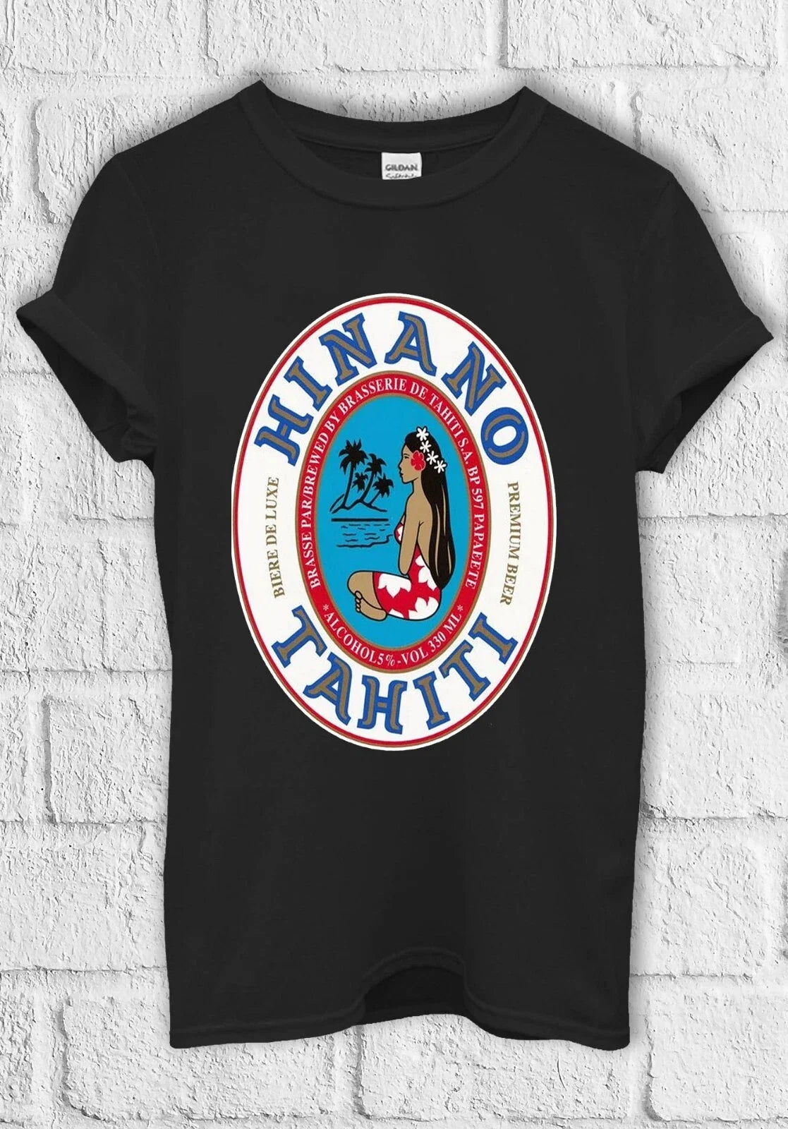 Hinano Beer Papeete Tahiti Cool Men Women Unisex 1884 - Adult & Kids T-Shirts, Sweatshirts & Hoodies apparel design preview 1