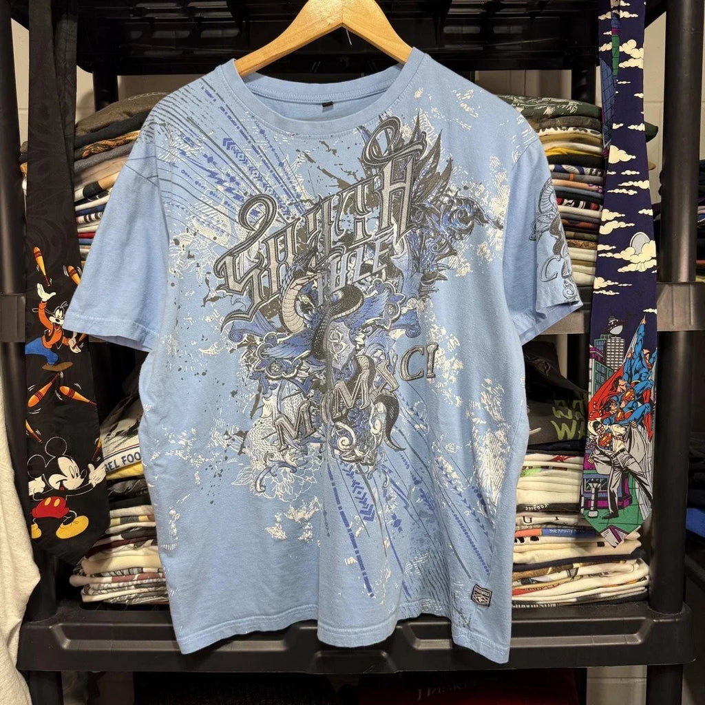 Southpole Men's Blue Graphic Size XL Y2K Streetwear - Adult & Kids T-Shirts, Sweatshirts & Hoodies apparel design preview 1