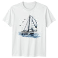 Sailing Boat Ocean Nautical Nature Gift For Him And - Adult & Kids T-Shirts, Sweatshirts & Hoodies apparel design preview 1